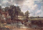 John Constable The hay wain Sweden oil painting artist